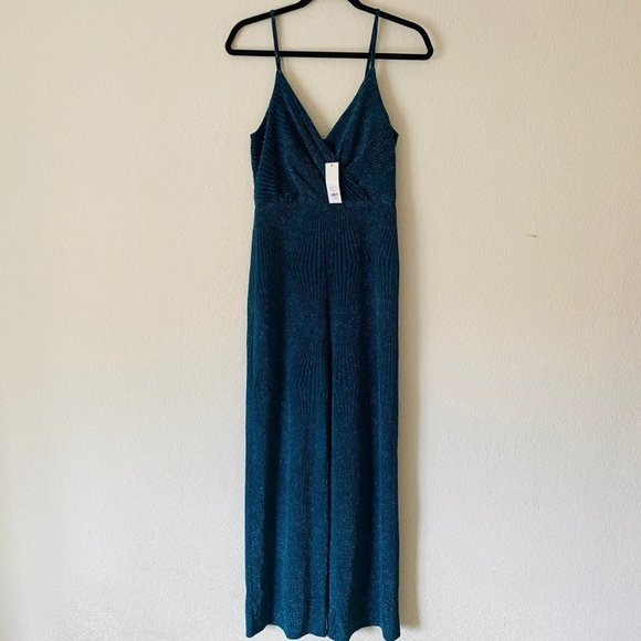 Francesca's | NWT Veena Glitter Jumpsuit - Picture 10 of 14